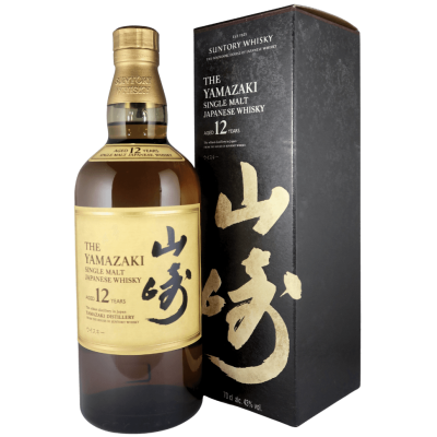 Whisky Japonais Single Malt Yamazaki 12 ans 43° 70 cl - En étui
