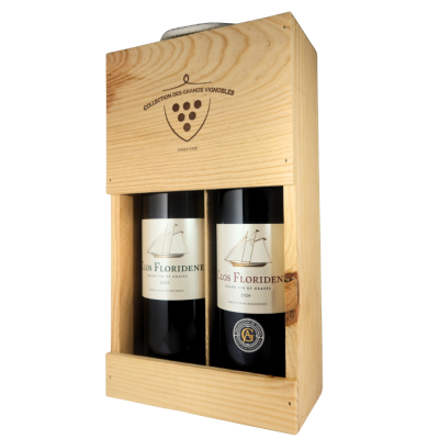 Coffret 2 bouteilles Bordeaux Blanc & Grave Rouge