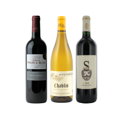 Trio Bordeaux - Bourgogne
