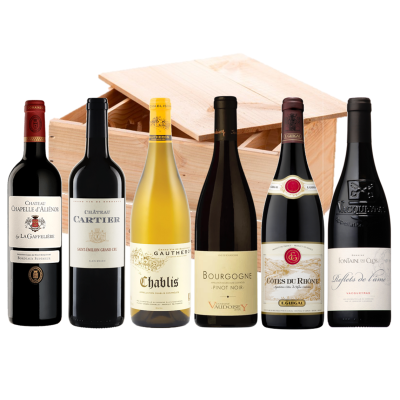Coffret Bordeaux - Bourgogne - Rhône